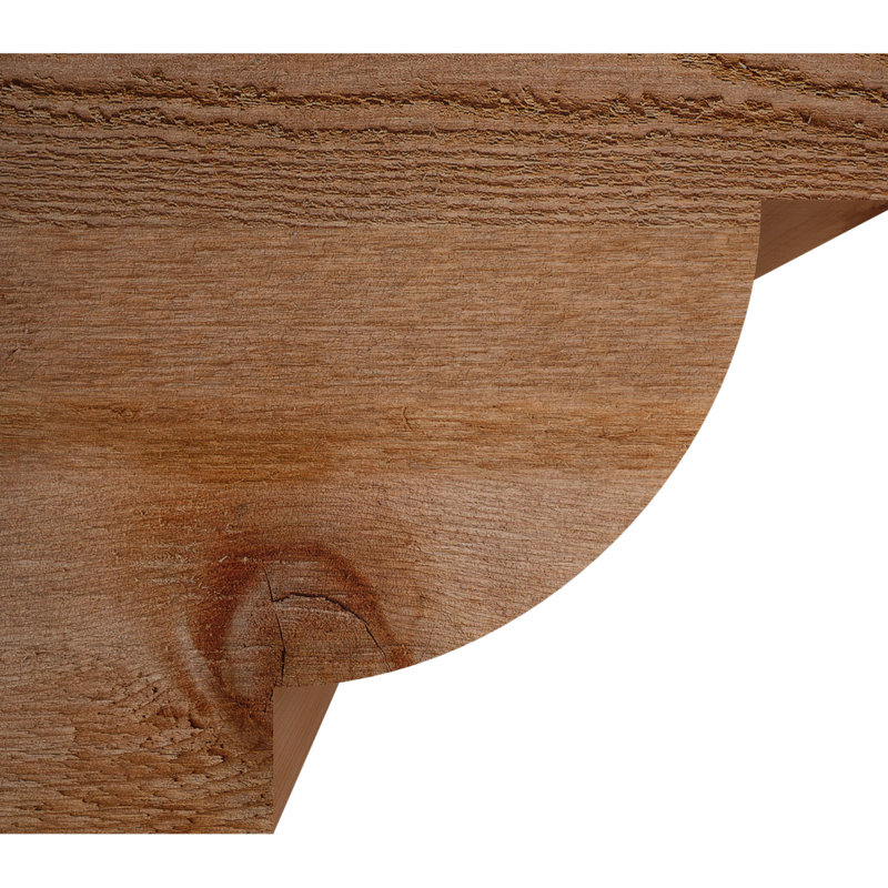 Alpine Rough Sawn, Cèdre rouge, H 10 po x l 12 po x P 6 po