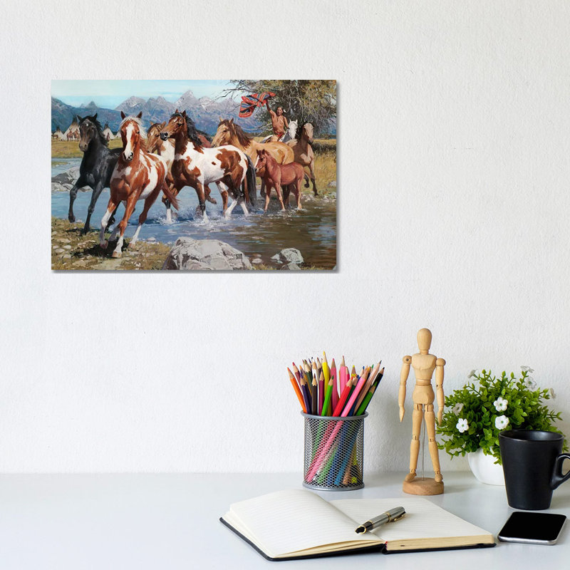 Native Wealth By David Mann - Wrapped Canvas Painting by David Mann - Wrapped Canvas Painting