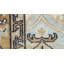 Oriental Area Rug in Light Blue/Ivory/Brown