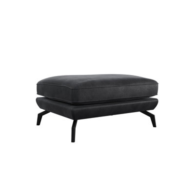 Unic 90cm Wide Velvet Rectangle Solid Colour Footstool Ottoman
