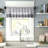 Amherst Grey Pintuck Single 50x18" Window Valance-328277323
