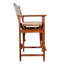 Tabouret de bar en cuir - brun-229713080-229713082