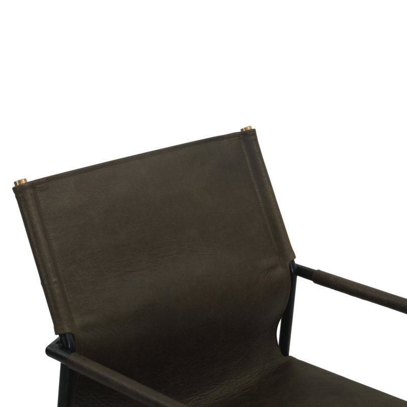 Chaise de salle à manger 20 po Sutton, Vert olive