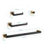 Bathroom 4 Hardware - Modern Touch With Hidden Fixings. Stainless Steel, Resists Corrosion & Rust. Scratch- Durability. Practicality. Gold + Matte Black Elegance. Effortless Installation Directions-1441846042