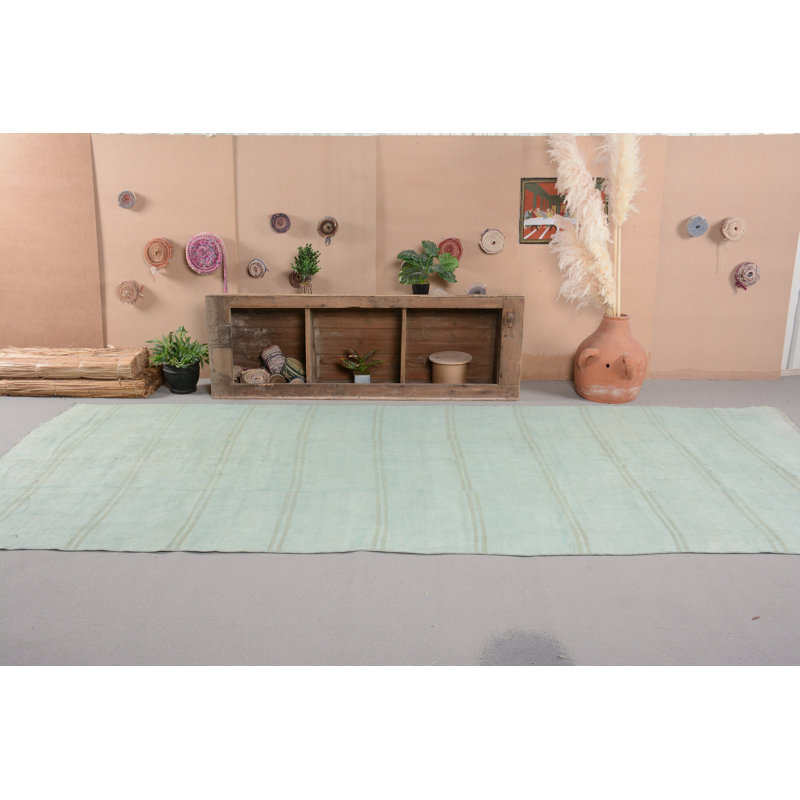 Tapis tissés à plat, tapis turc, tapis rétro, tapis vert neutre, tapis de salle à manger