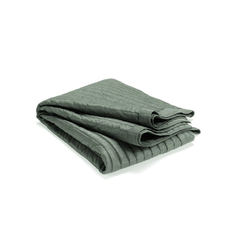 Iconium Polyester Solid Colour Bedspread, 270 x 270 cm Bedspread, Sage