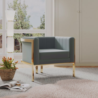 Fauteuil d'appoint de style salon
