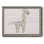 Floral girafe, reproduction d'art sur toile-1346438083-1346438081