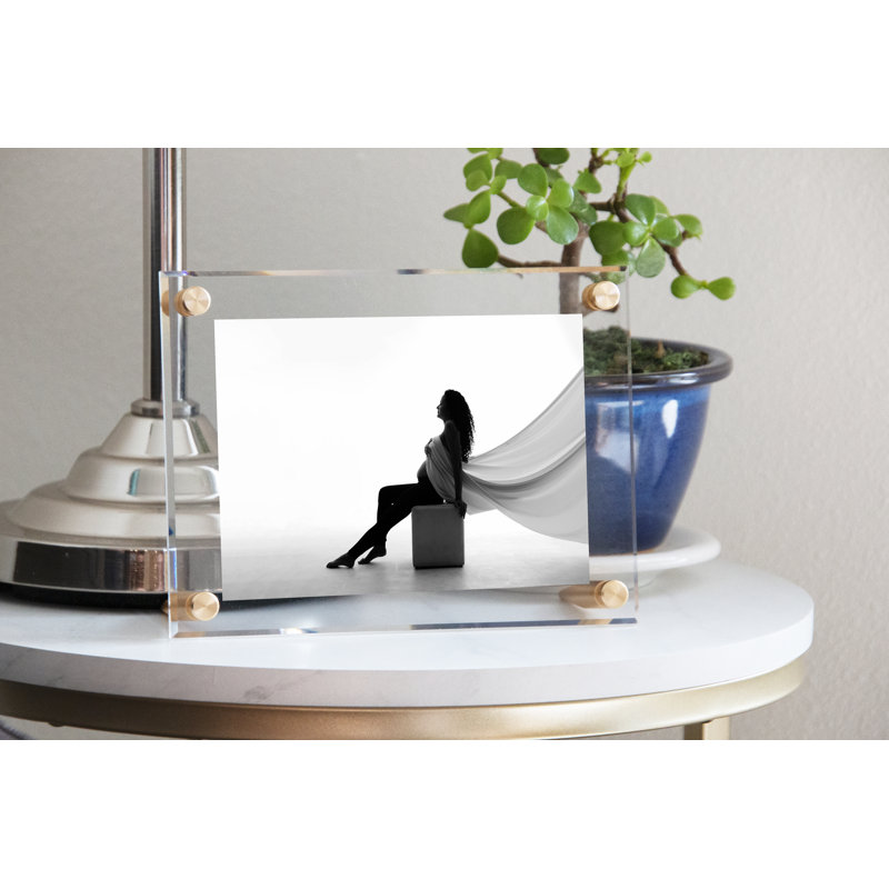 Cateno Picture Frame, 4" x 6", Gold
