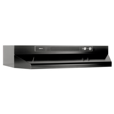 Broan NuTone 30" Stainless Steel 220 CFM Convertible Under Cabinet Range Hood with Mesh Filter