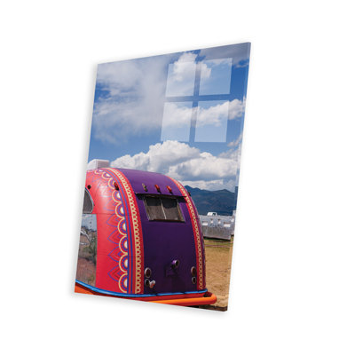 Iniki New Mexico Airstream II On Plastic/Acrylic by Bethany Young Graphic Art -  Latitude RunÂ®, 04F5EA0F8C084A7189CCCCC2CC26EC3B