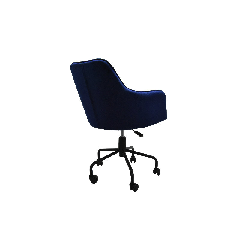 Vienna Swivel Chair, Navy