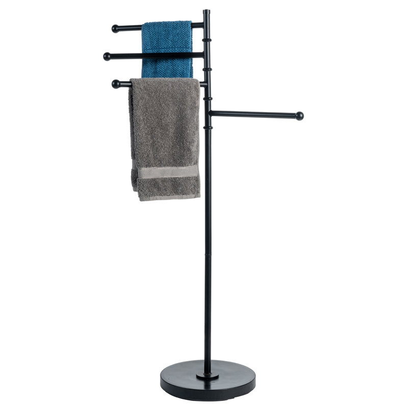 4-Bar Bathroom Free Standing Towel Stand