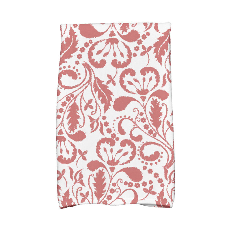 Serviette à main Rushton, Orange / corail