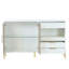 Commode 3 tiroirs, armoire de rangement de salon Madeline