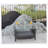 Emilene Glass Top Coffee Table