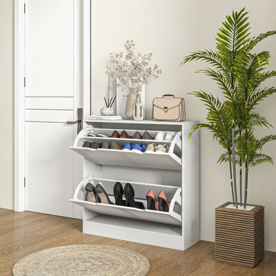 16 Pair Shoe Storage