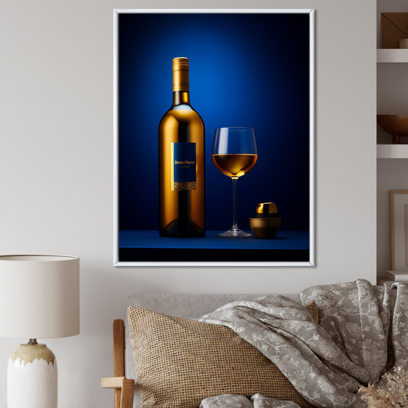 " Meads Mystique ", White Floater Framed, 44" H x 34" W