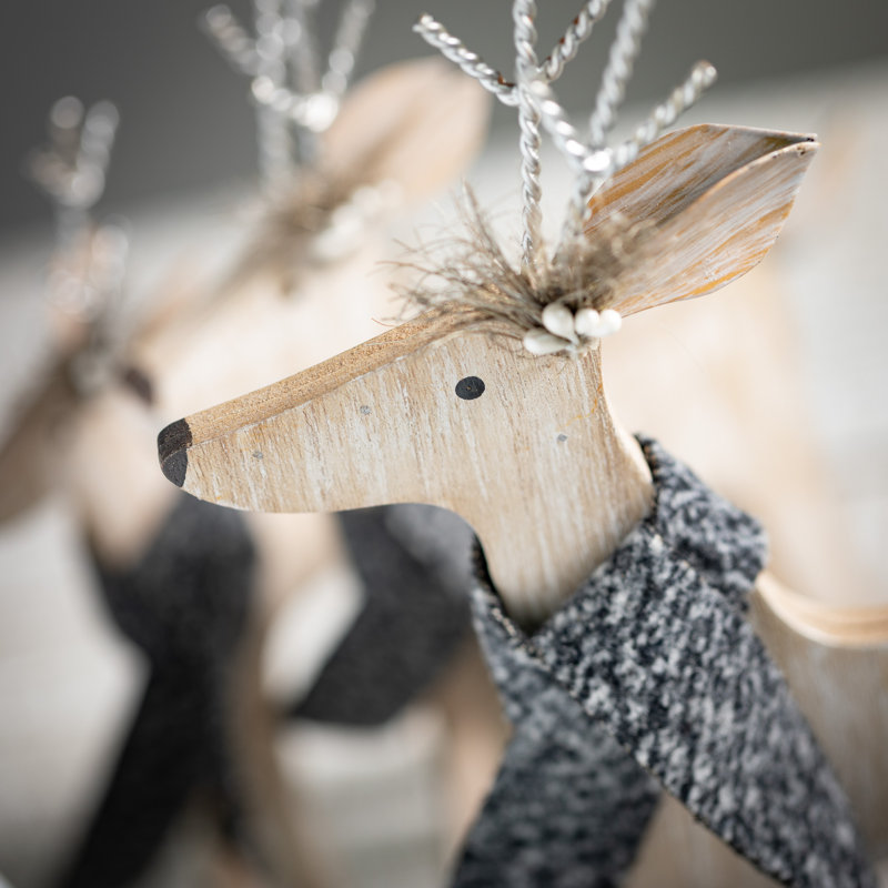 Ensemble de figurine cerf 3 pièces Surber
