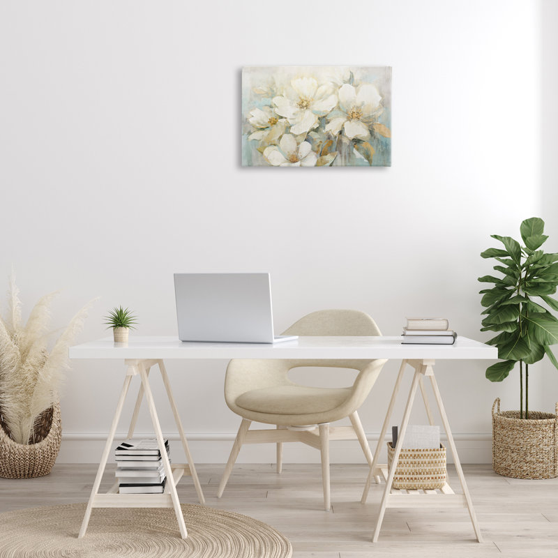 Art mural sur toile Mute Charm, H 16 po x l 24 po