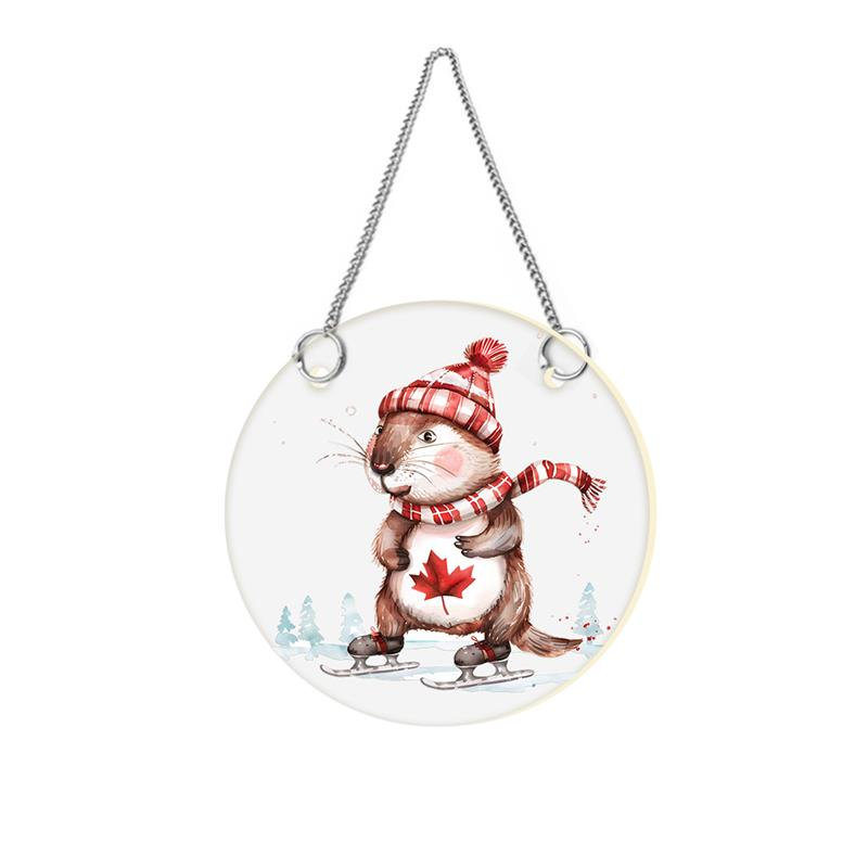 Beaver Window Decor - 4"