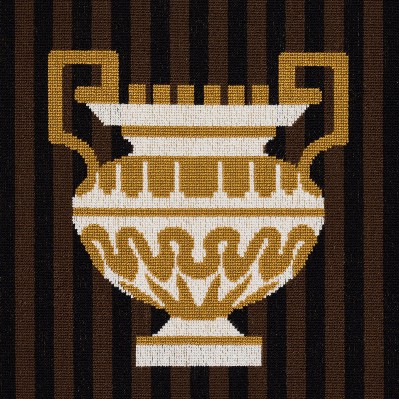 Tissu épinglé clermontois, Café