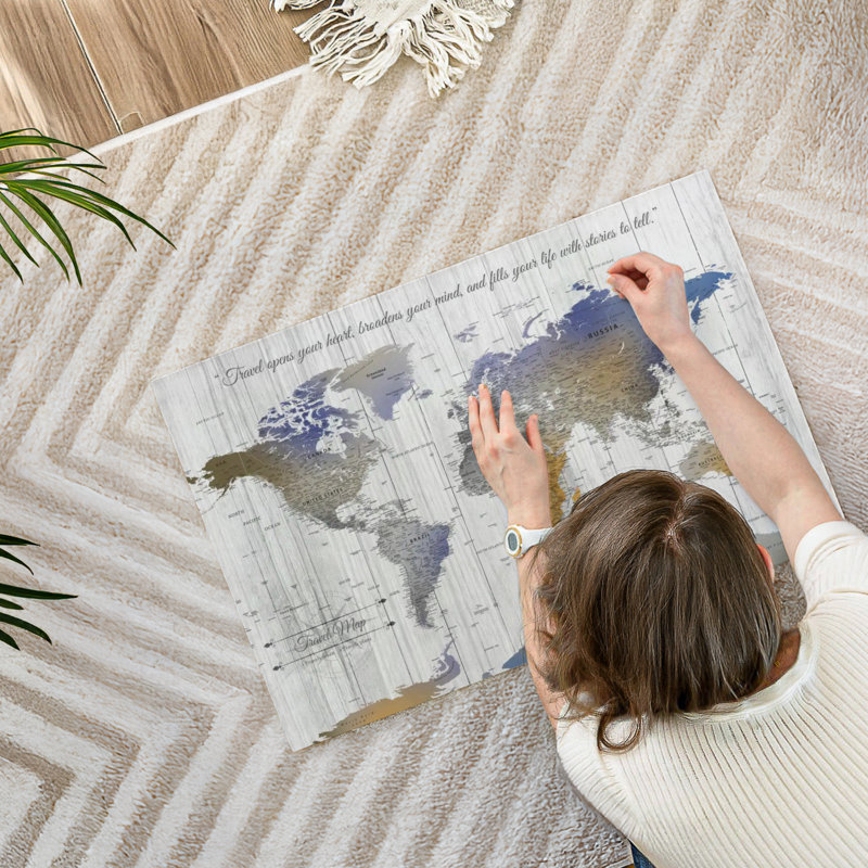 Épingle I World Travel Milstead, H 20 po x l 30 po