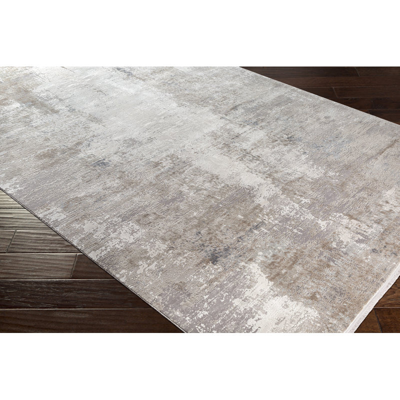 Bannock Viscose Floral Indoor Rug, Runner  3' x 8'