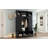 Modern All-in-one Hall Tree With Adjustable Shelves, Classic Arched Farmhouse Storage Bench With Dual Side Cabinets, Elegant Entryway Organizer With 7 Hooks For Mudroom, Hallway, Black-223079901