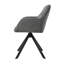48.5cm H Swivel Upholstered Dining Chair with Ergonomic Back-921106405