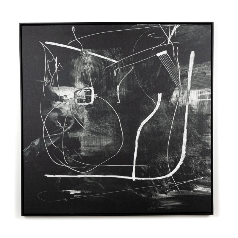 Night Painting by Dan Hobday, 40" H x 40" W x 2" D