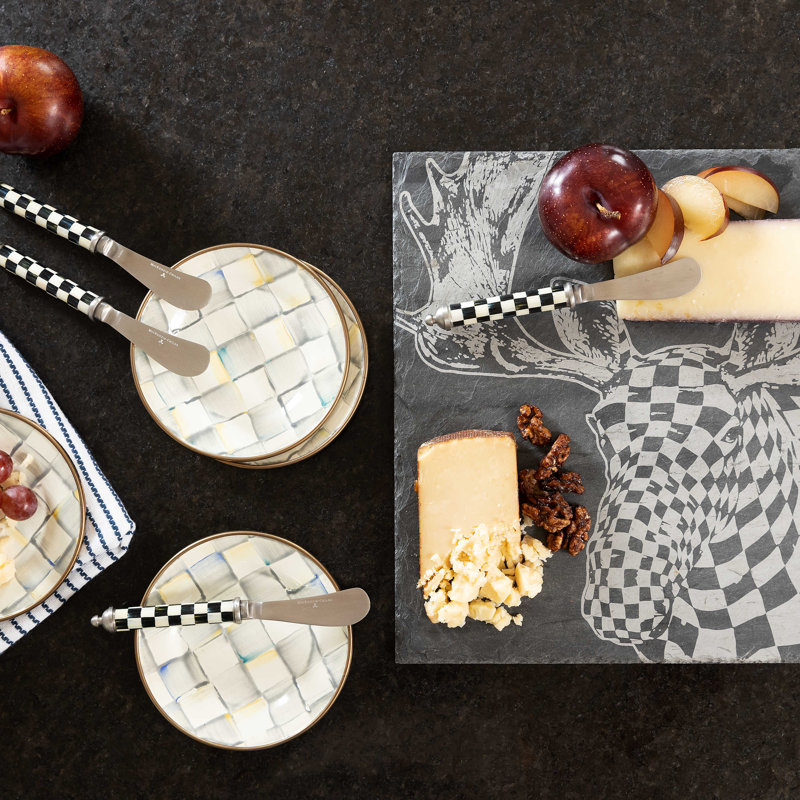 Sterling Check® Appetizer Plates