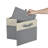 RiverRidge Kids 2pc Two-Tone Fabric Collapsbilble Cube Storage Organizers with Handles-1500036132