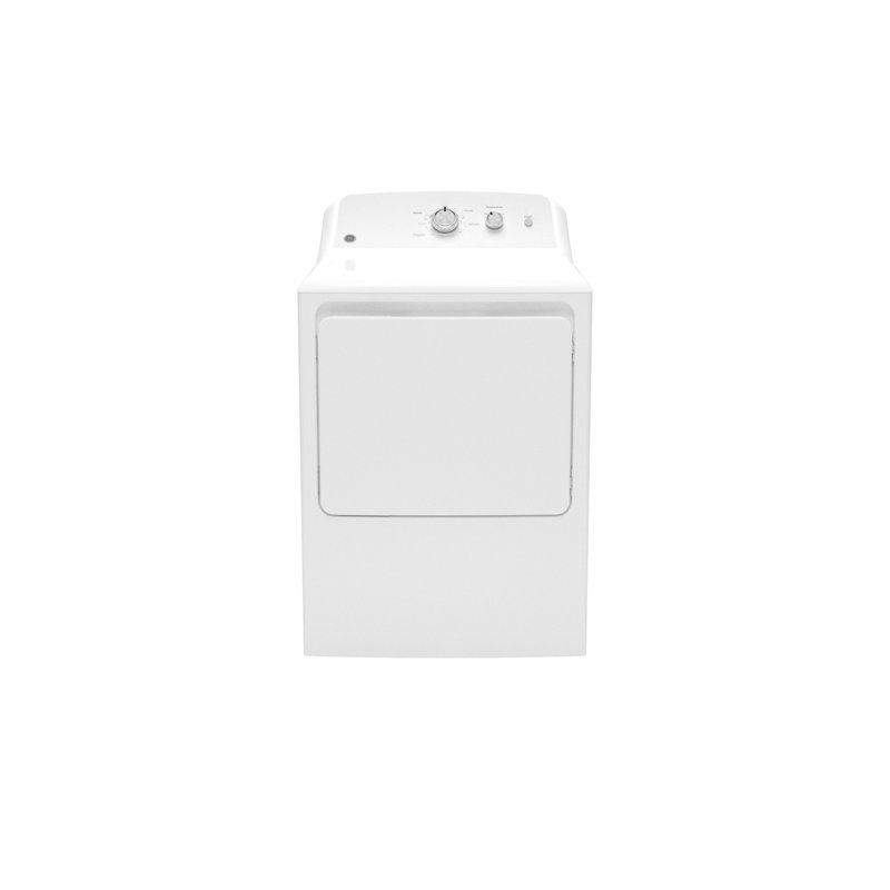 GE 7.2 Cu Ft Capacity Electric Dryer With Up To 120 Ft Venting​ And Reversible Door​