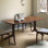 Simple style rectangular dining table