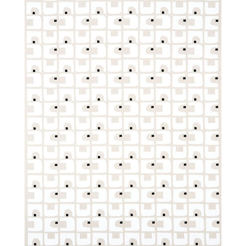 Schumacher x Hadiya Williams Den Appliqué Fabric, Cumin