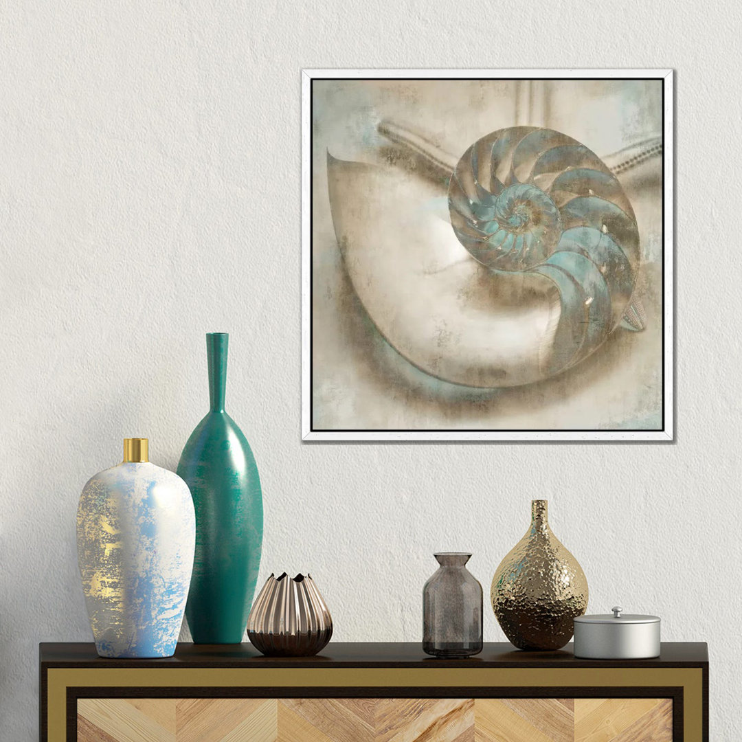 Leinwandbild Coastal Gems IV von John Seba in Beige