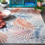 Tapis intérieur / extérieur gris / rouille / bleu marine South Hadley-411556884