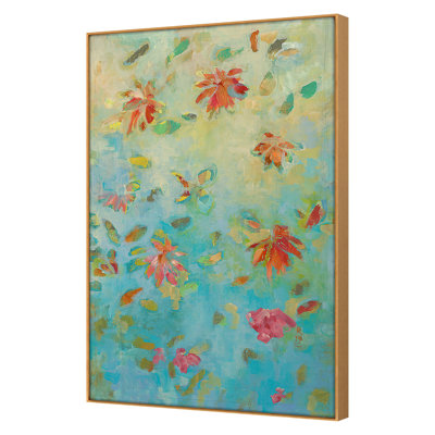 «Summer 2021 Floral Expression 1» par Maeve Harris, reproduction sur toile