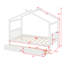Lit en bois avec tiroirs-1129636416