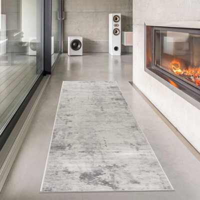 Tapis gris Elyjah