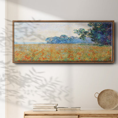 " Oat And Poppy Field, 1890 "