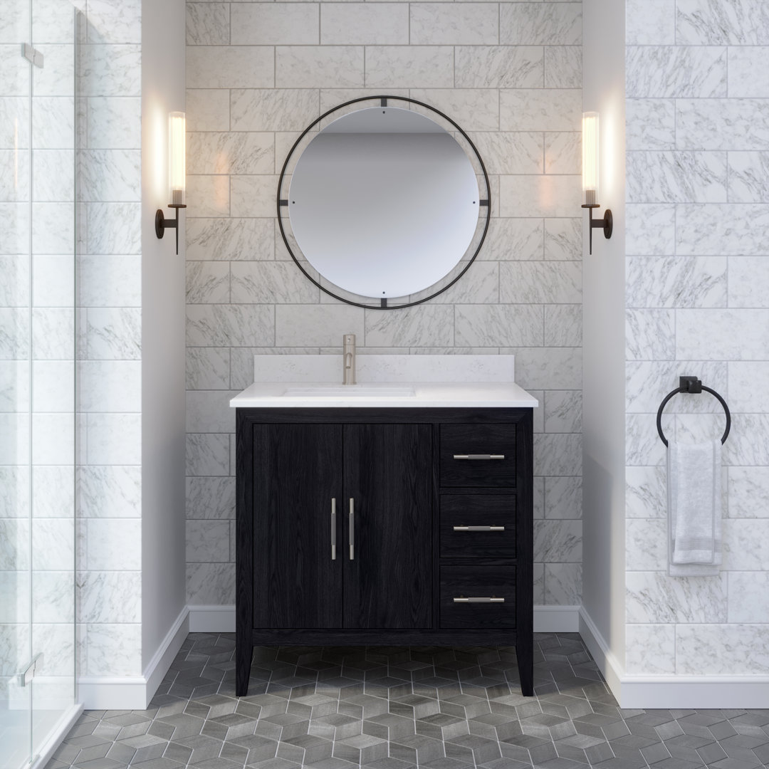 Difranco 36" Single Bathroom Vanity Set Wildon Home® Base 