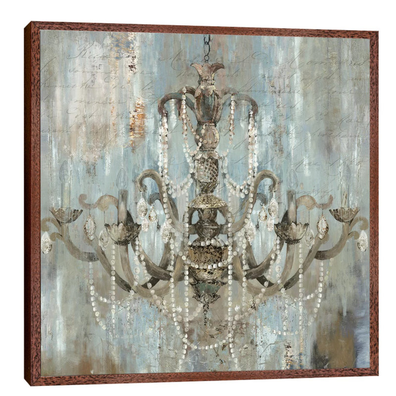 Timeless by Aimee Wilson - Painting on Canvas, 93.98 cm H x 93.98 cm W, Brown Framed