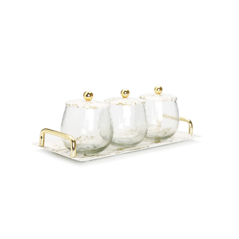 Bol de service en verre Everly Quinn