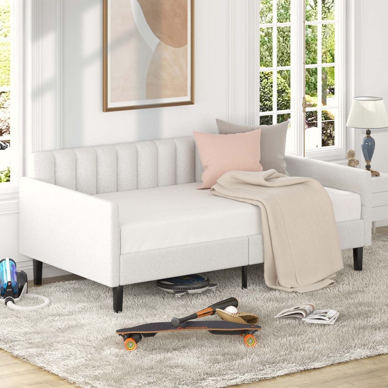 Lit simple standard Chalda, Crème