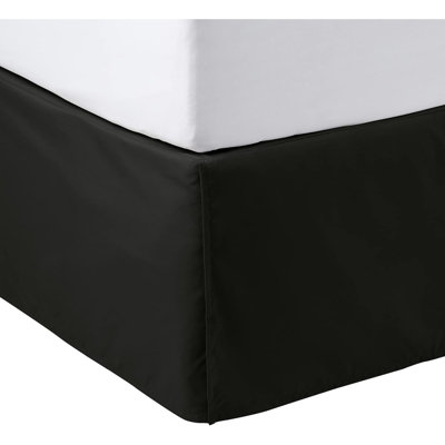Lightweight Pleated Bed Skirt, Queen