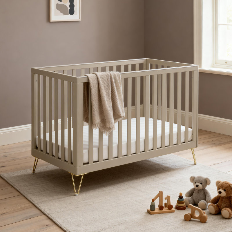 Kimi Cot Bed, Cashmere