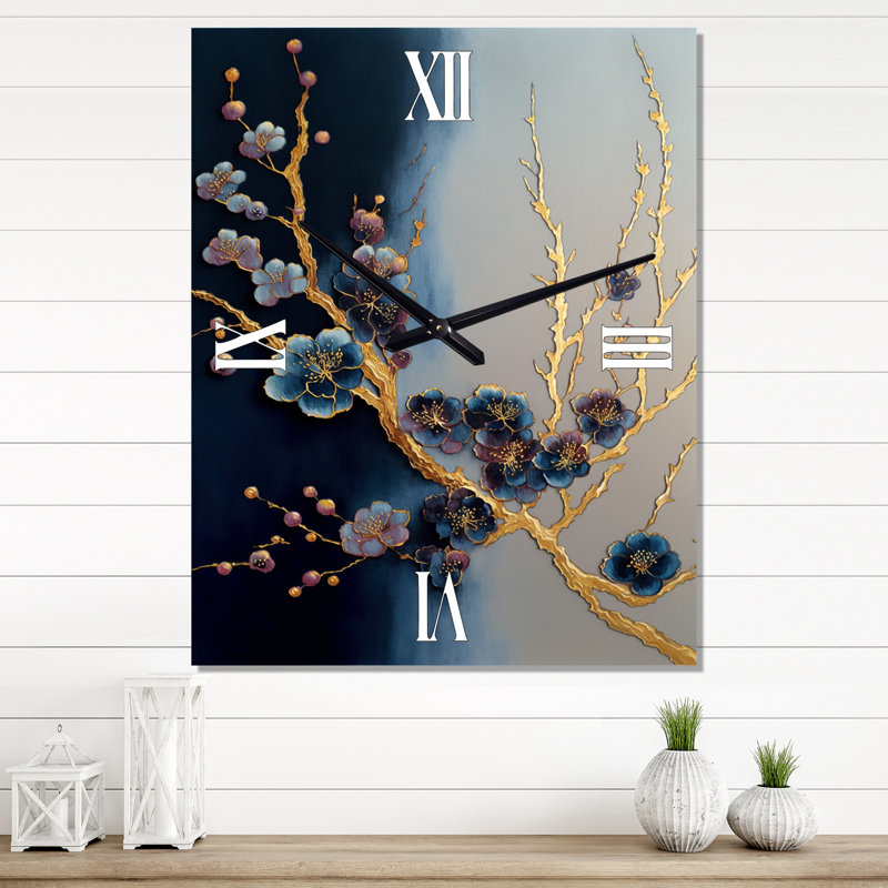 Jalean - Grande horloge murale de cuisine, H 32 po x l 24 po
