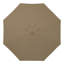 Parasol en bois de teck 11 pi-496429608